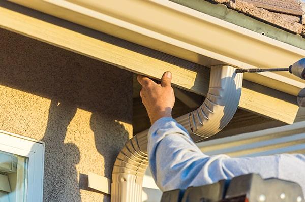 we offer a variety of gutter options for installation, including aluminum, copper, and seamless